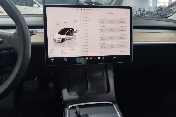 Used Tesla Model 3 2022 Rear-Wheel-Drive Version Audio And AC Panel