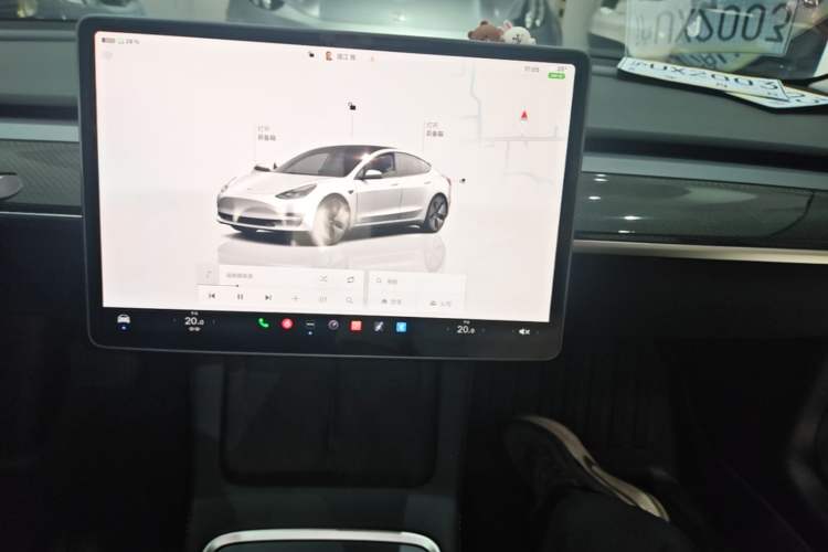 Used Tesla Model 3 2022 Rear-Wheel-Drive Version Audio And AC Panel