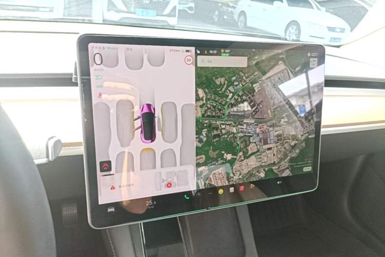 Used Tesla Model 3 2022 Rear-Wheel-Drive Version Audio And AC Panel