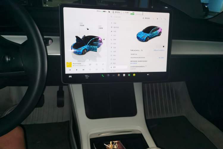 Used Tesla Model 3 2022 Rear-Wheel-Drive Version Audio And AC Panel