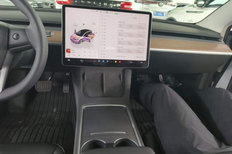 Used Tesla Model 3 2022 Rear-Wheel-Drive Version Audio And AC Panel