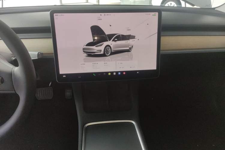 Used Tesla Model 3 2022 Rear-Wheel-Drive Version Audio And AC Panel