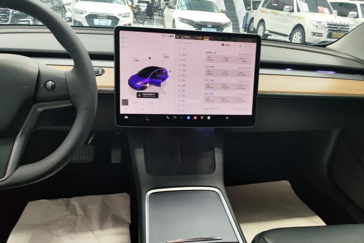 Used Tesla Model 3 2022 Rear-Wheel-Drive Version Audio And AC Panel