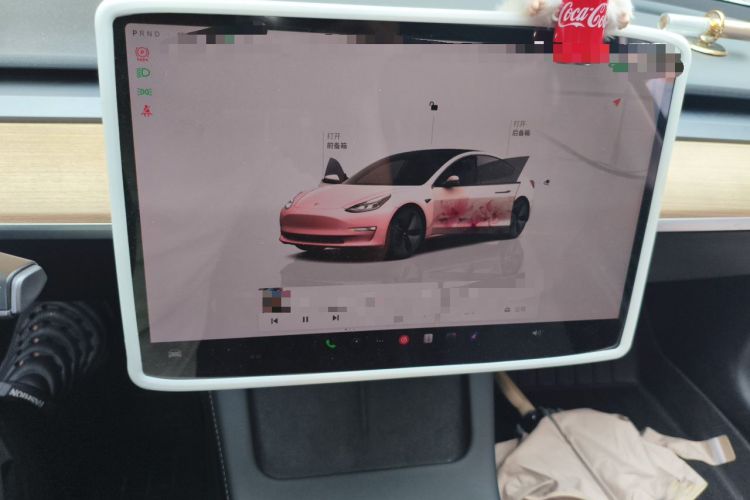 Used Tesla Model 3 2022 Rear-Wheel-Drive Version Audio And AC Panel