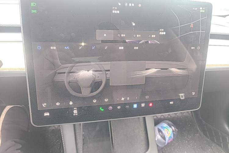 Used Tesla Model 3 2022 Rear-Wheel-Drive Version Audio And AC Panel