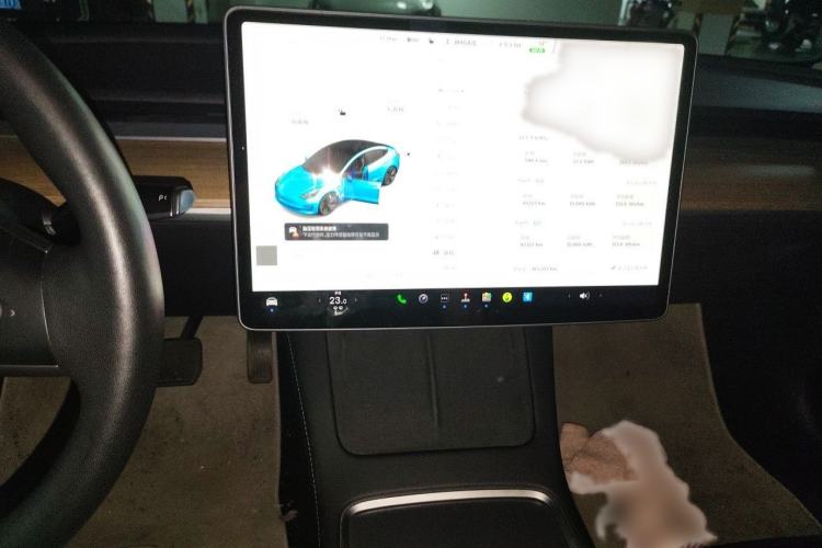 Used Tesla Model 3 2022 Rear-Wheel-Drive Version Audio And AC Panel