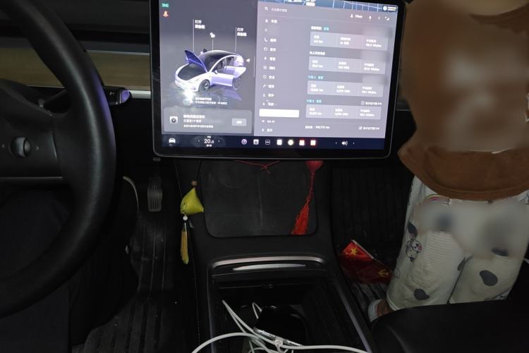 Used Tesla Model 3 2022 Rear-Wheel-Drive Version Audio And AC Panel