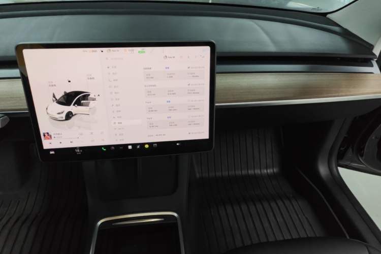 Used Tesla Model 3 2022 Rear-Wheel-Drive Version Audio And AC Panel