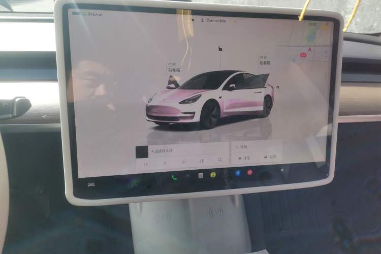 Used Tesla Model 3 2022 Rear-Wheel-Drive Version Audio And AC Panel