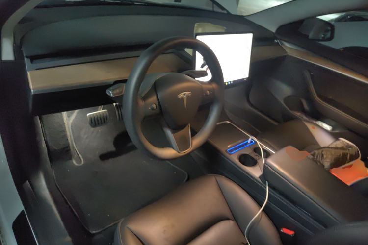 Used Tesla Model 3 2022 Performance High-Performance All-Wheel-Drive Version Center Console