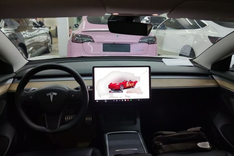 Used Tesla Model 3 2022 Performance High-Performance All-Wheel-Drive Version Center Console