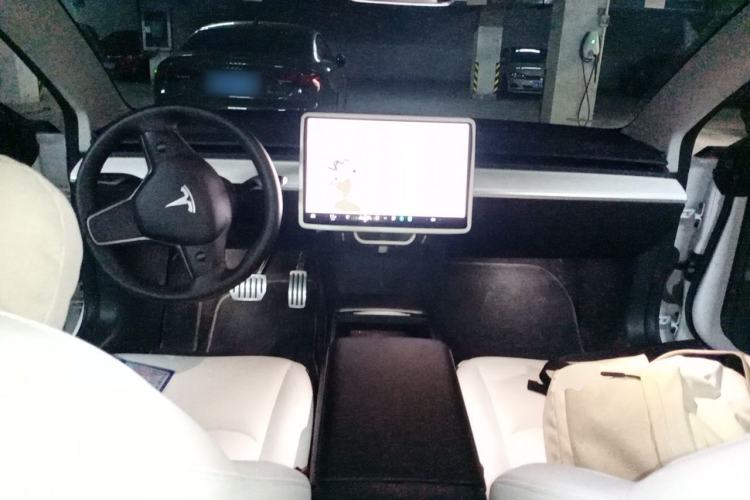 Used Tesla Model 3 2022 Performance High-Performance All-Wheel-Drive Version Center Console