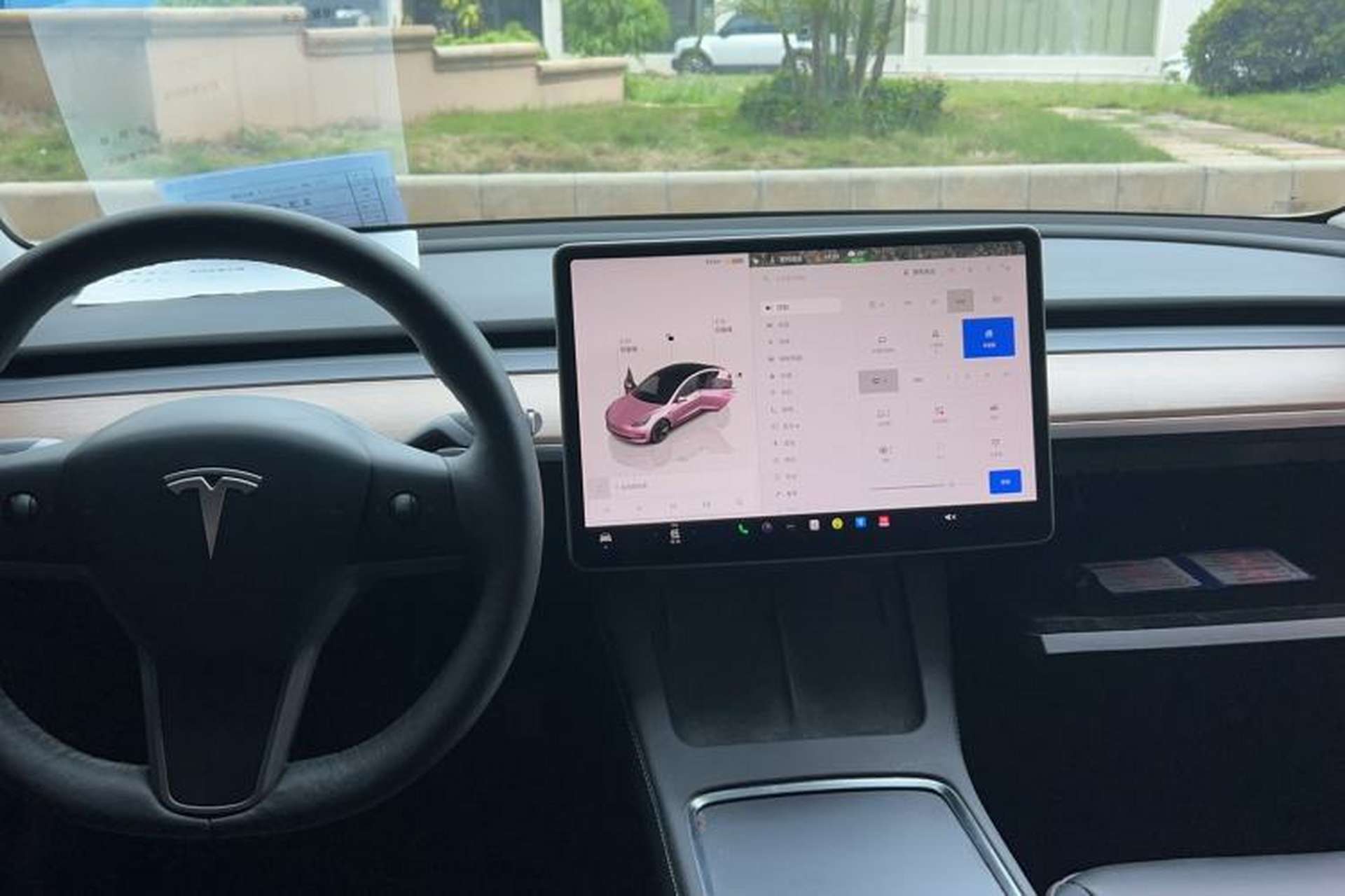 Used Tesla Model 3 2022 Rear-Wheel-Drive Version Center Console