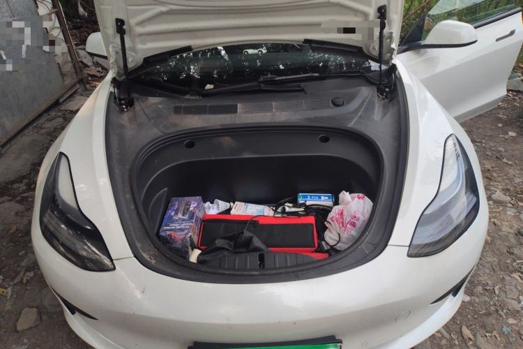 Used Tesla Model 3 2022 Rear-Wheel-Drive Version Engine Bay