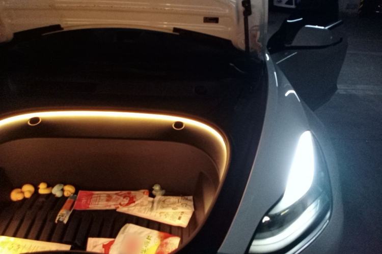 Used Tesla Model 3 2022 Performance High-Performance All-Wheel-Drive Version Engine Bay Left