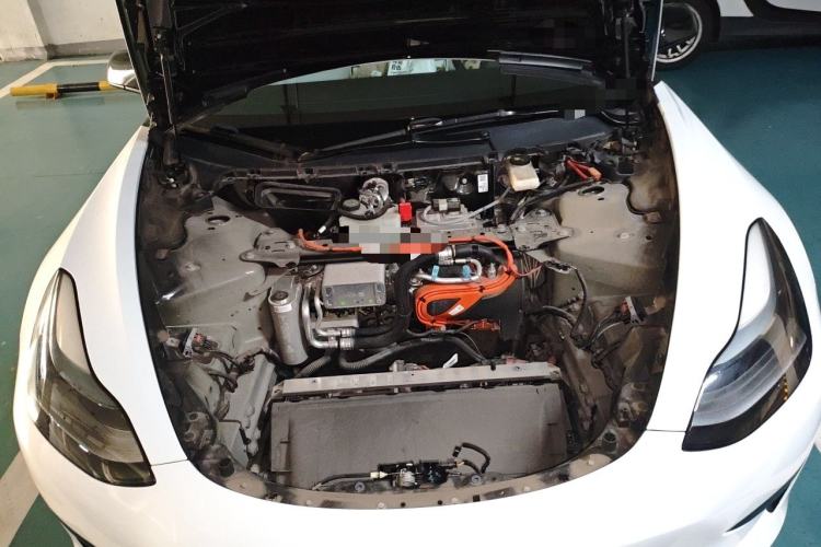 Used Tesla Model 3 2022 Rear-Wheel-Drive Version Engine Bay