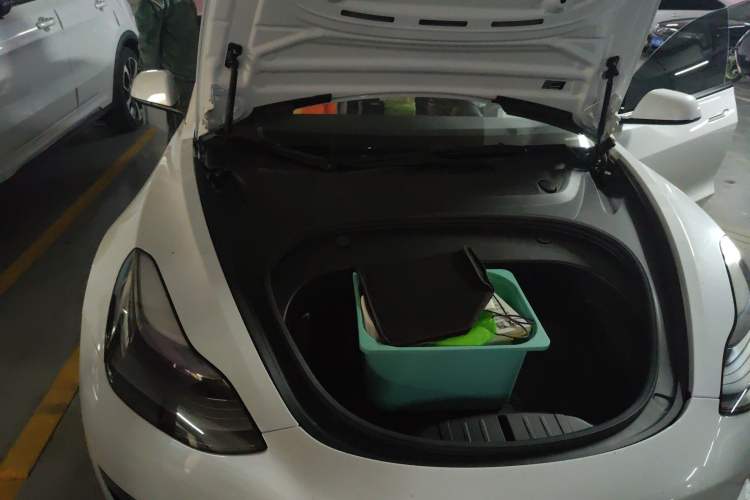 Used Tesla Model 3 2022 Performance High-Performance All-Wheel-Drive Version Engine Bay Right