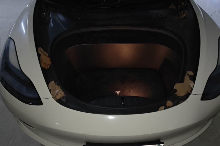 Used Tesla Model 3 2022 Rear-Wheel-Drive Version Engine Bay