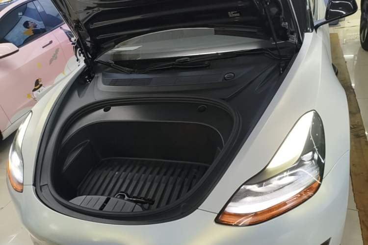 Used Tesla Model 3 2022 Performance High-Performance All-Wheel-Drive Version Engine Bay