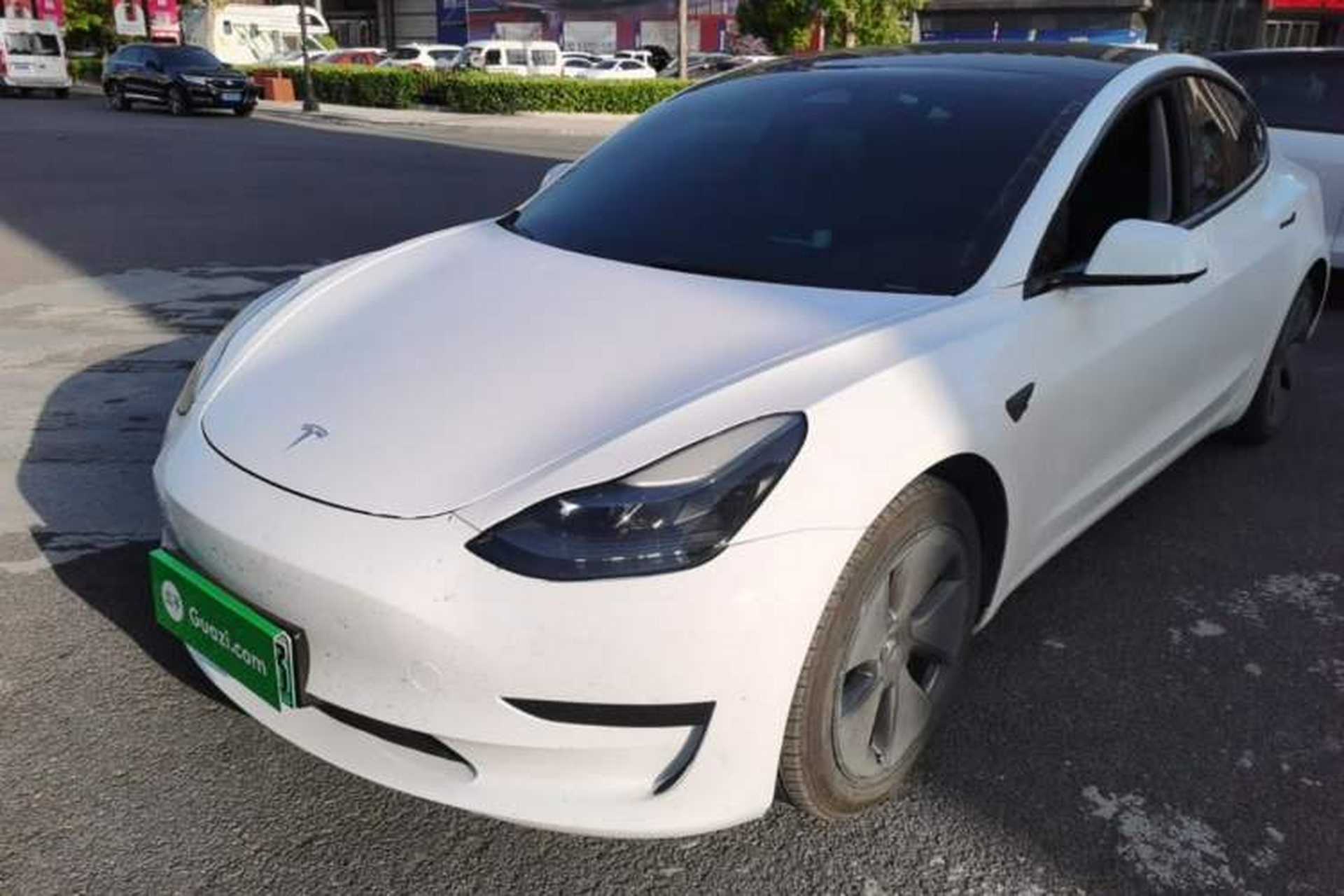 Used Tesla Model 3 2022 Rear-Wheel-Drive Version Front Left 45 Deg