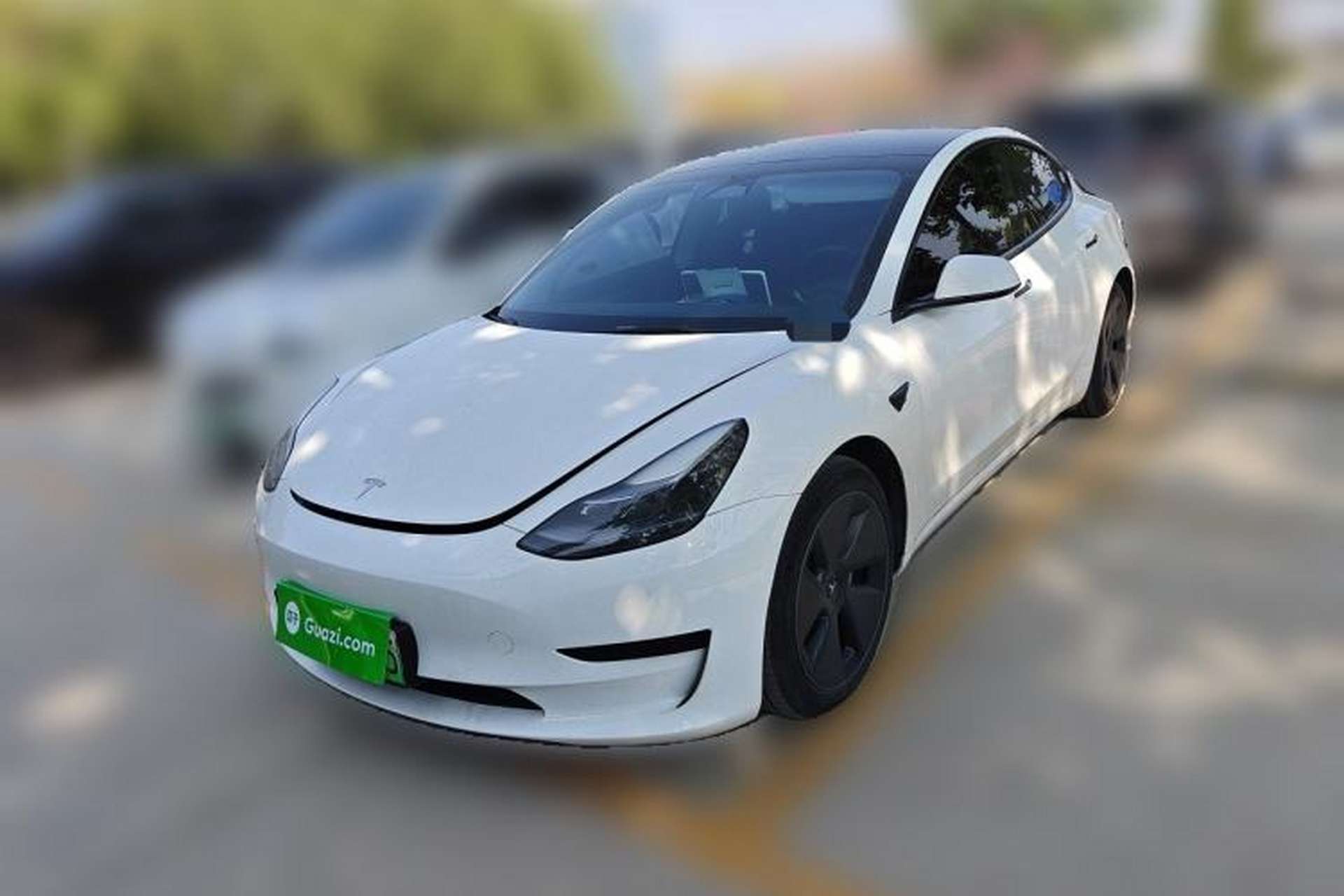 Used Tesla Model 3 2022 Rear-Wheel-Drive Version Front Left 45 Deg