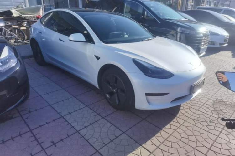 Used Tesla Model 3 2022 Rear-Wheel-Drive Version Front Right 45 Deg