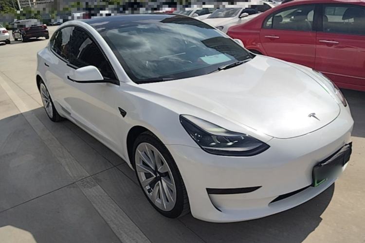 Used Tesla Model 3 2022 Rear-Wheel-Drive Version Front Right 45 Deg