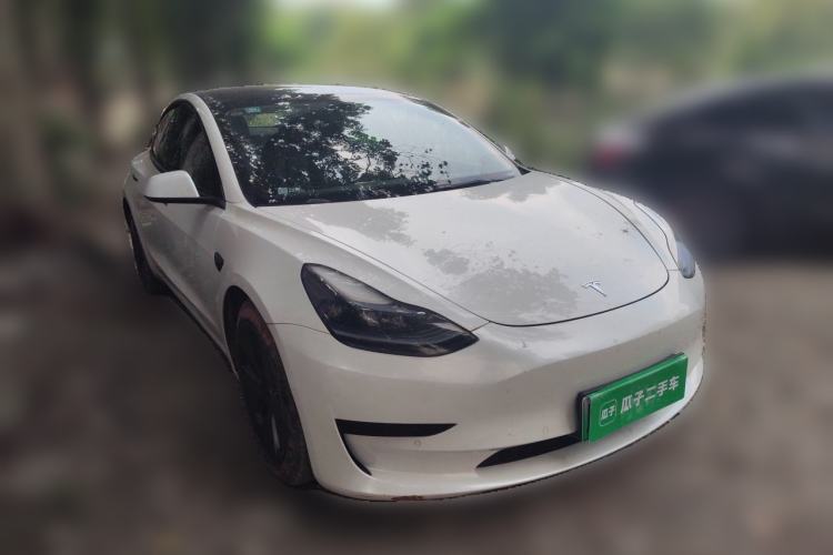 Used Tesla Model 3 2022 Rear-Wheel-Drive Version Front Right 45 Deg