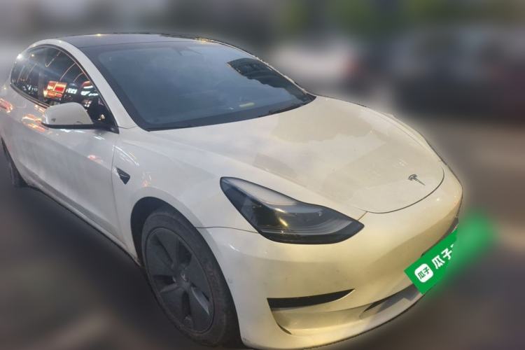 Used Tesla Model 3 2022 Rear-Wheel-Drive Version Front Right 45 Deg