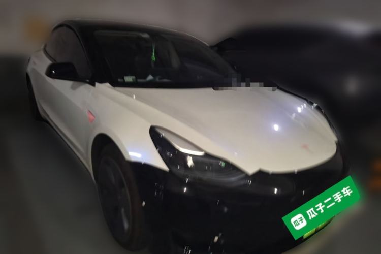 Used Tesla Model 3 2022 Rear-Wheel-Drive Version Front Right 45 Deg