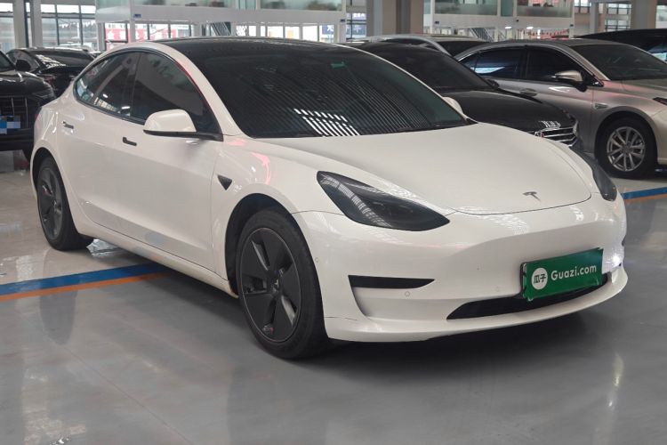 Used Tesla Model 3 2022 Rear-Wheel-Drive Version Front Right 45 Deg