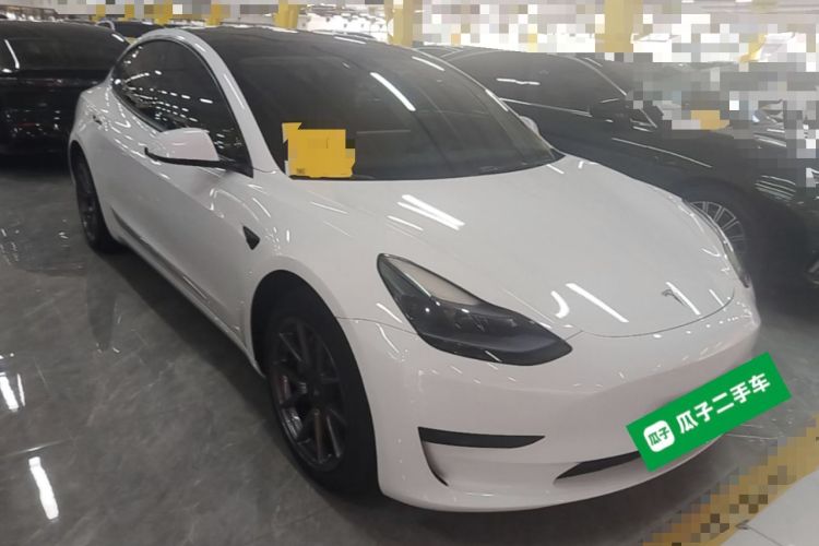 Used Tesla Model 3 2022 Rear-Wheel-Drive Version Front Right 45 Deg