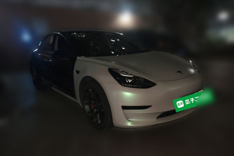 Used Tesla Model 3 2022 Rear-Wheel-Drive Version Front Right 45 Deg