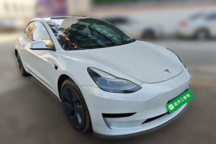 Used Tesla Model 3 2022 Rear-Wheel-Drive Version Front Right 45 Deg