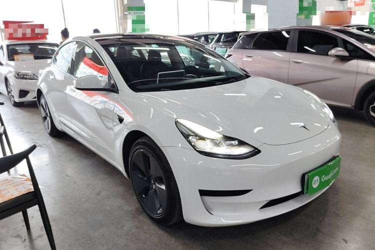 Used Tesla Model 3 2022 Rear-Wheel-Drive Version Front Right 45 Deg