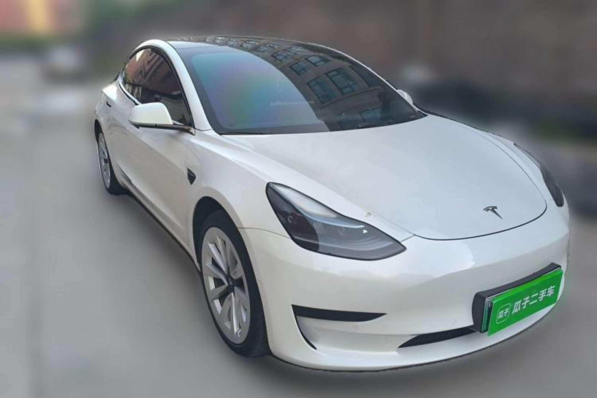 Used Tesla Model 3 2022 Rear-Wheel-Drive Version Front Right 45 Deg