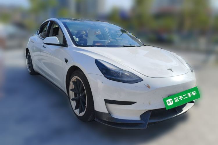 Used Tesla Model 3 2022 Rear-Wheel-Drive Version Front Right 45 Deg