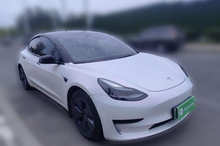 Used Tesla Model 3 2022 Rear-Wheel-Drive Version Front Right 45 Deg