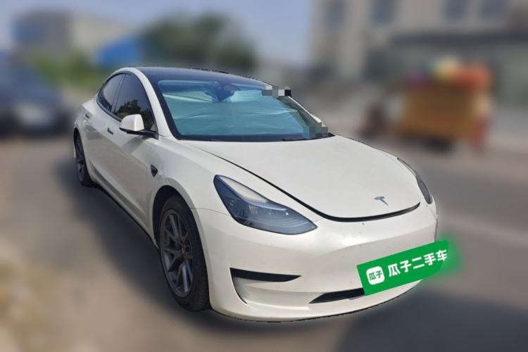 Used Tesla Model 3 2022 Rear-Wheel-Drive Version Front Right 45 Deg