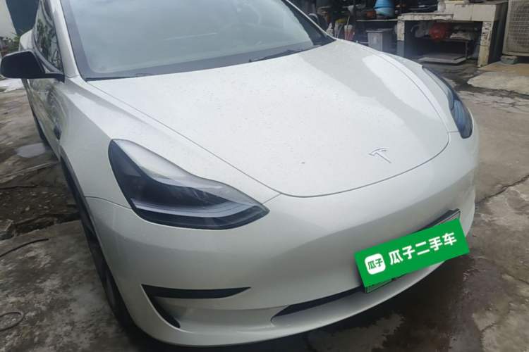 Used Tesla Model 3 2022 Rear-Wheel-Drive Version Front Right 45 Deg
