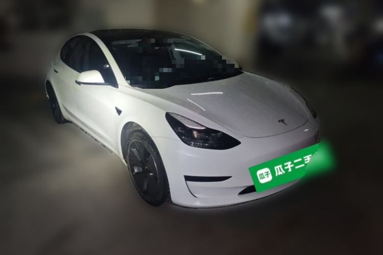 Used Tesla Model 3 2022 Rear-Wheel-Drive Version Front Right 45 Deg
