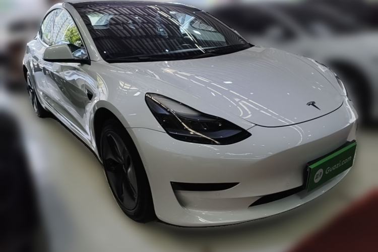 Used Tesla Model 3 2022 Rear-Wheel-Drive Version Front Right 45 Deg