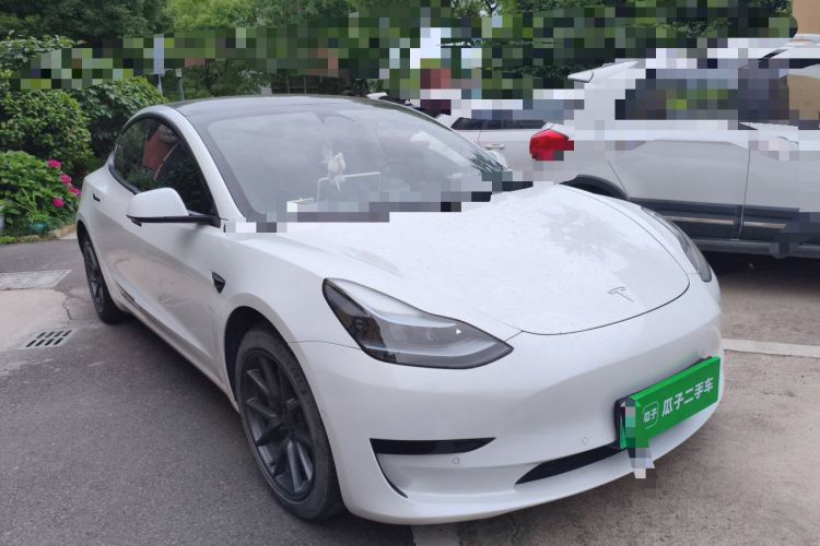 Used Tesla Model 3 2022 Rear-Wheel-Drive Version Front Right 45 Deg