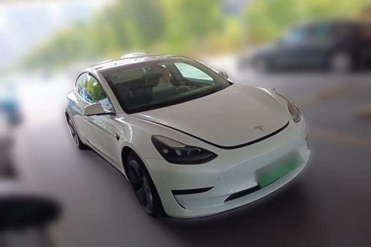 Used Tesla Model 3 2022 Rear-Wheel-Drive Version Front Right 45 Deg