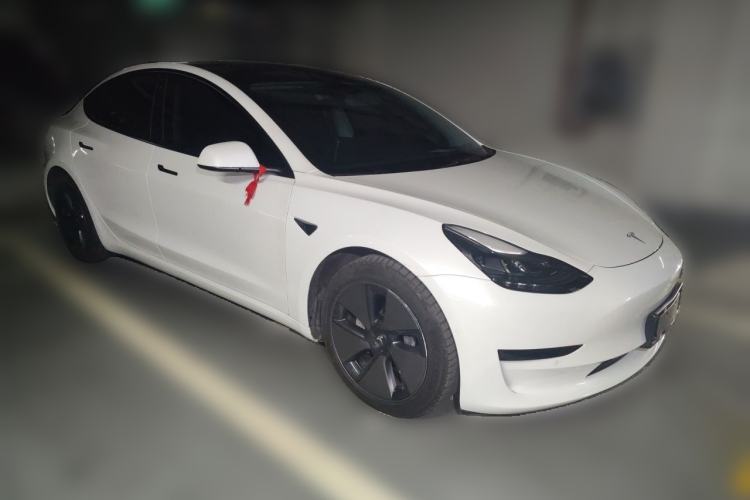 Used Tesla Model 3 2022 Rear-Wheel-Drive Version Front Right 45 Deg