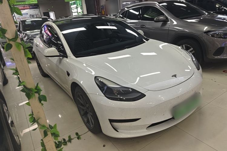 Used Tesla Model 3 2022 Rear-Wheel-Drive Version Front Right 45 Deg