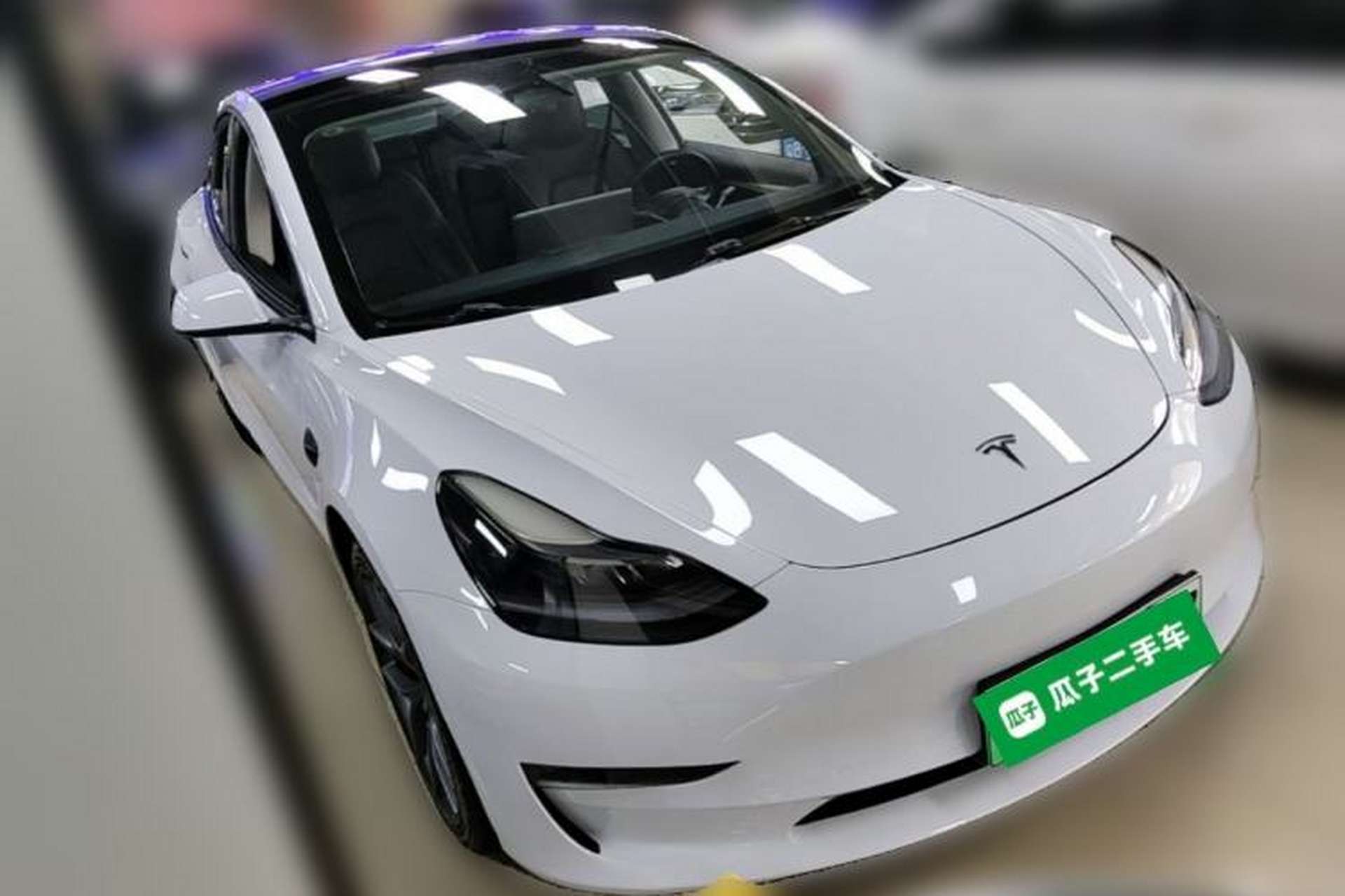Used Tesla Model 3 2022 Performance High-Performance All-Wheel-Drive Version Front Right 45 Deg