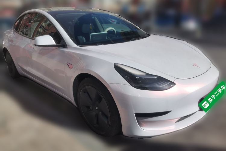 Used Tesla Model 3 2022 Rear-Wheel-Drive Version Front Right 45 Deg
