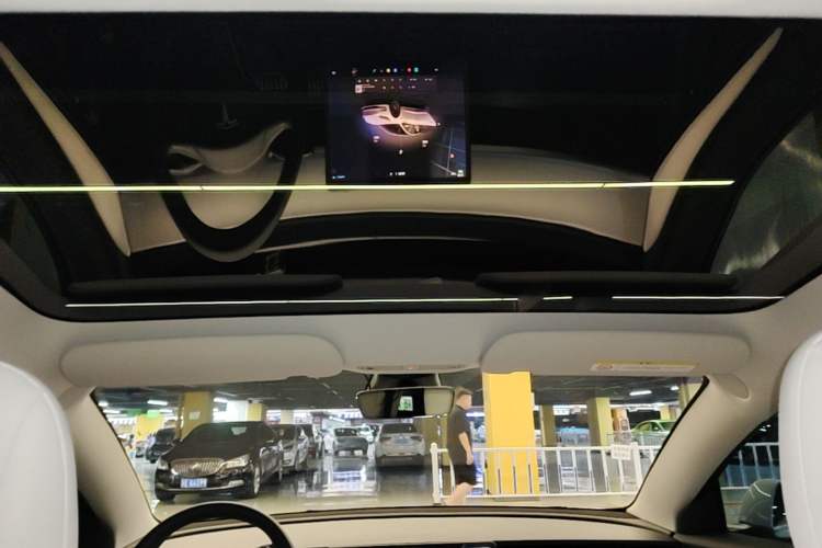 Used Tesla Model 3 2022 Performance High-Performance All-Wheel-Drive Version Headliner