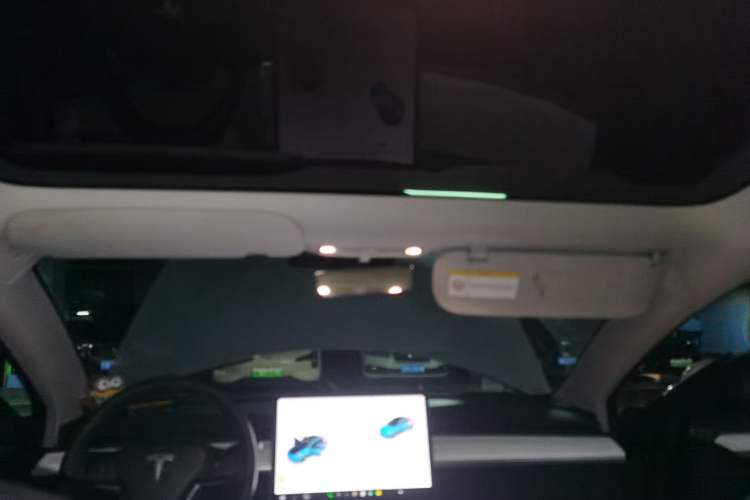 Used Tesla Model 3 2022 Rear-Wheel-Drive Version Headliner